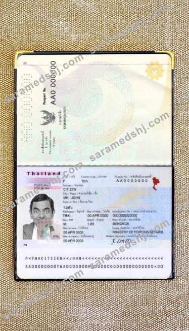 Thailand passport photo look